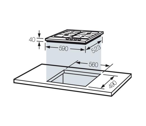 MASTERCOOK 2MI-4GLSTX - 1418418 - zdjęcie 2